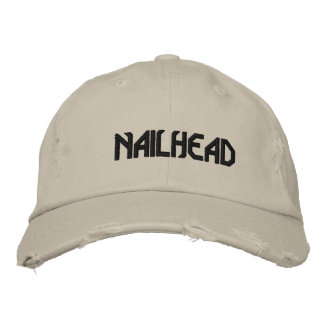NAILHEAD BESTICKTE BASEBALLKAPPE