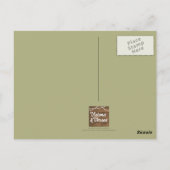 Naillierte It Cross Inspiration Postcard Postkarte (Rückseite)