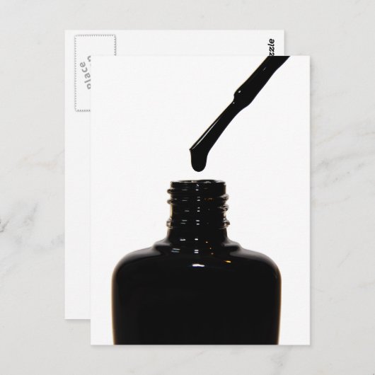 nailpolisch postkarte (Vorne/Hinten)