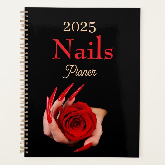 Nails 2025 Planer (Vorderseite)