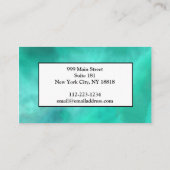 Nails Art Moderne Beauty Visitenkarte (Rückseite)