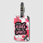 NAILS ART STYLE GEPÄCKANHÄNGER (Vorderseite Vertikal)