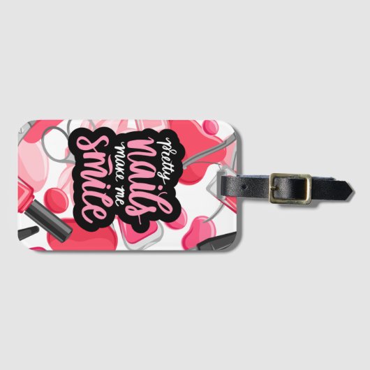 NAILS ART STYLE GEPÄCKANHÄNGER (Vorderseite (Horizontal))