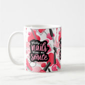 NAILS ART STYLE KAFFEETASSE (Links)
