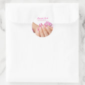 Nails Artist Aufkleber (Tasche)