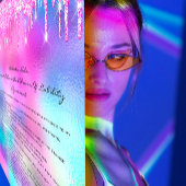 Nails Artist Liability Waiver Rose Rosa Tropfen Flyer