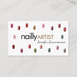 Nails Artist Makeup Visitenkarte