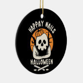 Nails bootischer Halloween Keramik Ornament (Rechts)