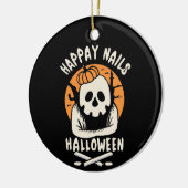 Nails bootischer Halloween Keramik Ornament (Links)