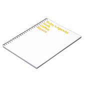 Nails Coffee Repeat Zitat-Notebook Notizblock (Linke Seite)