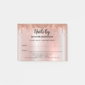 Nails Ernennung Post-it®-Notizen Post-it Klebezettel (Vorderseite)