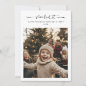 Nails Es Funny Family Foto Kinderweihe Weihnachten (Vorderseite)