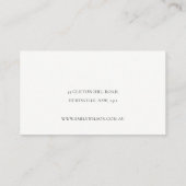 Nails Glitzer Green Pink Aqua Shiny Shimmer Visitenkarte (Rückseite)