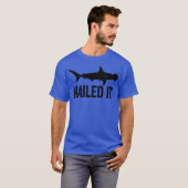Nails Hammerhead Shark Funny Hai Hammerhead T-Shirt (Vorne ganz)