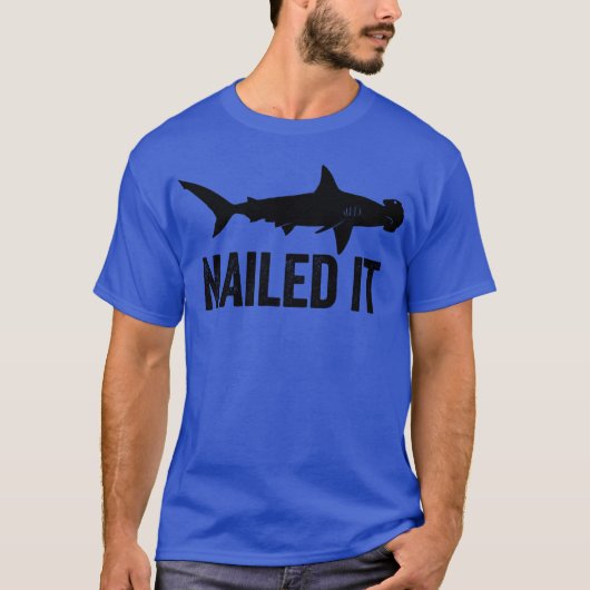 Nails Hammerhead Shark Funny Hai Hammerhead T-Shirt (Vorderseite)