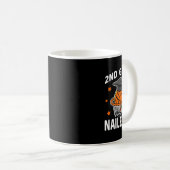 Nails It Basketball Player Abschluss B Kaffeetasse (VorderseiteRechts)