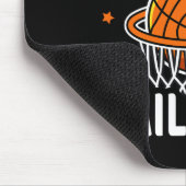Nails It Basketball Player Abschluss B Mousepad (Ecke)