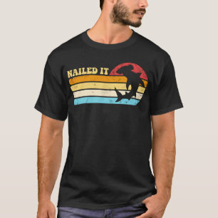 Nails It Hammerhead Shark Retro Hammerhead T-Shirt