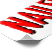 Nails it Older Funny Poster (Ecke)