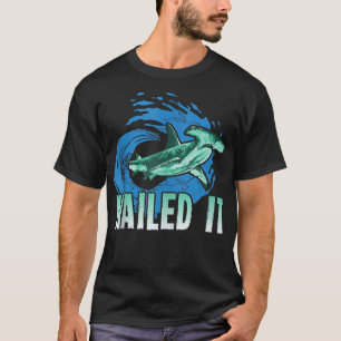 Nails It Whale Shark Fin T-Shirt