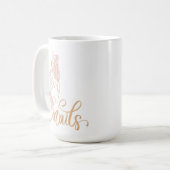 NAILS KAFFEETASSE (Vorderseite Links)