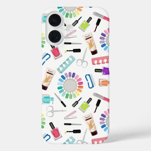 Nails Manicure Pedicure Beauty Salon Case-Mate iPhone Hülle (Rückseite)