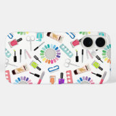 Nails Manicure Pedicure Beauty Salon Case-Mate iPhone Hülle (Rückseite (Horizontal))