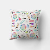 Nails Manicure Pedicure Beauty Salon Kissen (Rückseite)