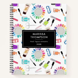Nails Manicure Pedicure Beauty Salon Notizblock
