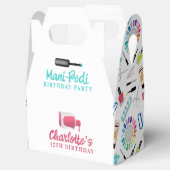 Nails Manicure Pedicure Mani Pedi Girls Birthday Geschenkschachtel (Geöffnet)