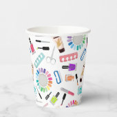 Nails Manicure Pedicure Mani Pedi Girls Birthday Pappbecher (Links)