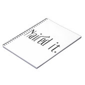 Nails Notizblock (Linke Seite)