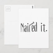 Nails Postkarte (Vorne/Hinten)
