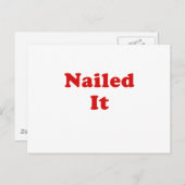 Nails Postkarte (Vorne/Hinten)