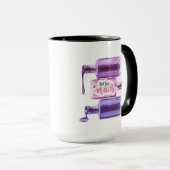 NAILS QUOTE DESIGN TASSE (VorderseiteRechts)