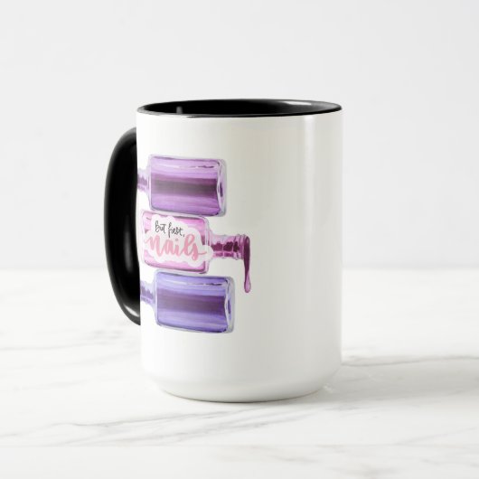 NAILS QUOTE DESIGN TASSE (Vorderseite Links)