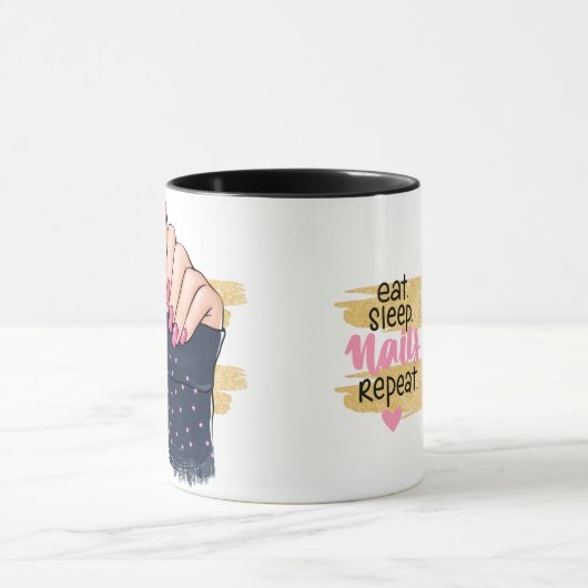 NAILS QUOTE DESIGN TASSE (Zentrum)