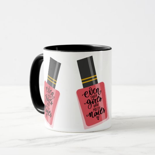 NAILS QUOTE DESIGN TASSE (Vorderseite Links)
