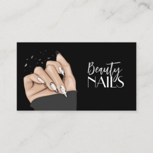 Nails Salon Business Card Visitenkarte