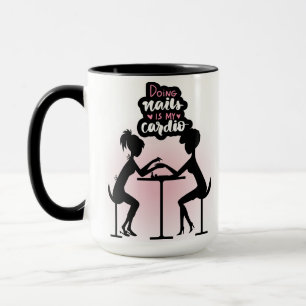 NAILS SALON QUOTE STIL TASSE
