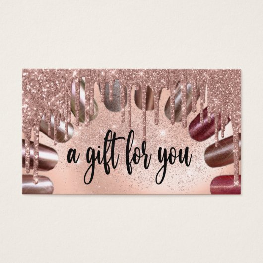 Nails Stilvolle Rose Gold (Vorderseite)