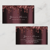 Nails Wacholderwelse Studio Bronze Chocolate Cake Visitenkarte (Vorne/Hinten)