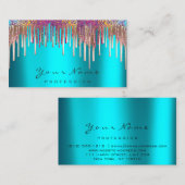 Nails Wachs Epilation Depilation Makeup Artist Ros Visitenkarte (Vorne/Hinten)