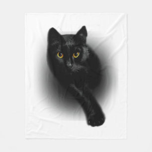 Nails zum Filtern von schwarzen Katzen Fleecedecke
