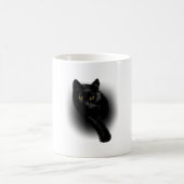 Nails zum Filtern von schwarzen Katzen Kaffeetasse (Mittel)