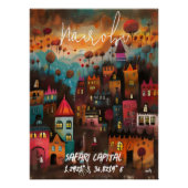 Nairobi: Capital del Safari Poster (Vorderseite)