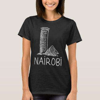 Nairobi City Kenya Souvenir für Männer Frauen 2 T-Shirt