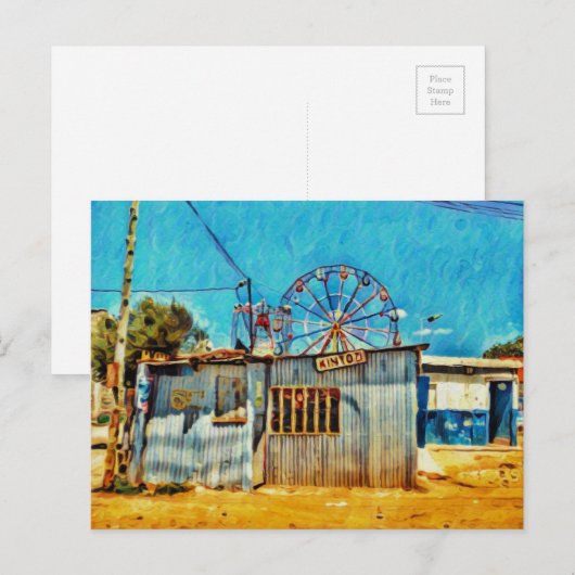 Nairobi Fair Postkarte (Vorne/Hinten)