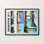 Nairobi - Kenia - I Liebe - Puzzle (Horizontal)