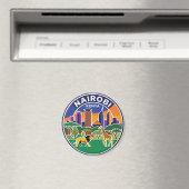 Nairobi, Kenia Kenia Magnet (In Situ (Geschirrspüler))